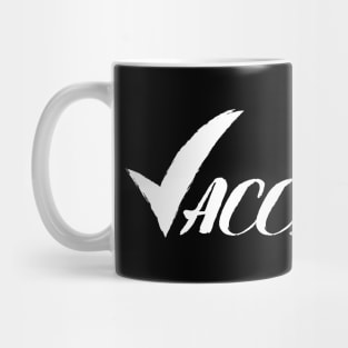 Vaccinated Check Mug